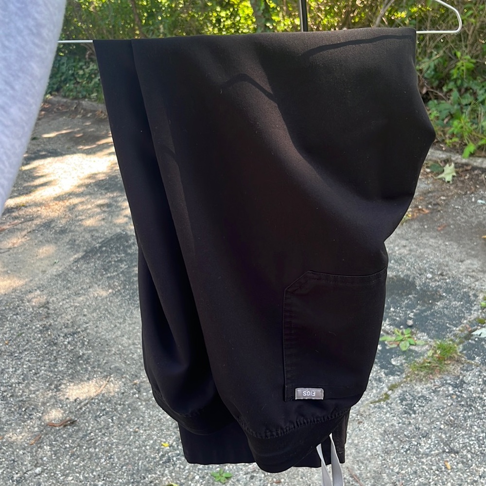 Figs Black Scrubs - Technical Collection